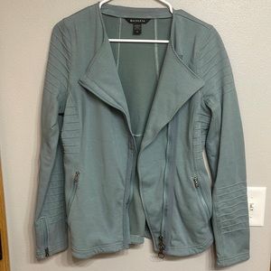 Bluish green athleta jacket. Worn once. Size medium